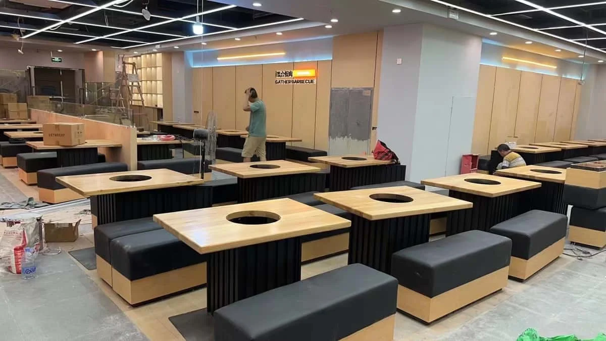 Korean restaurant furniture