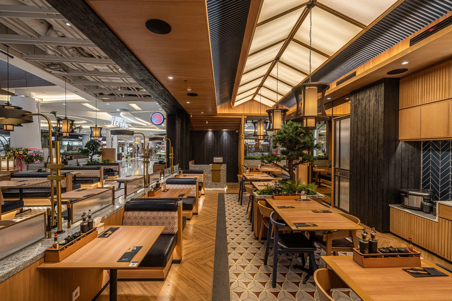 Japanese sushi restaurant