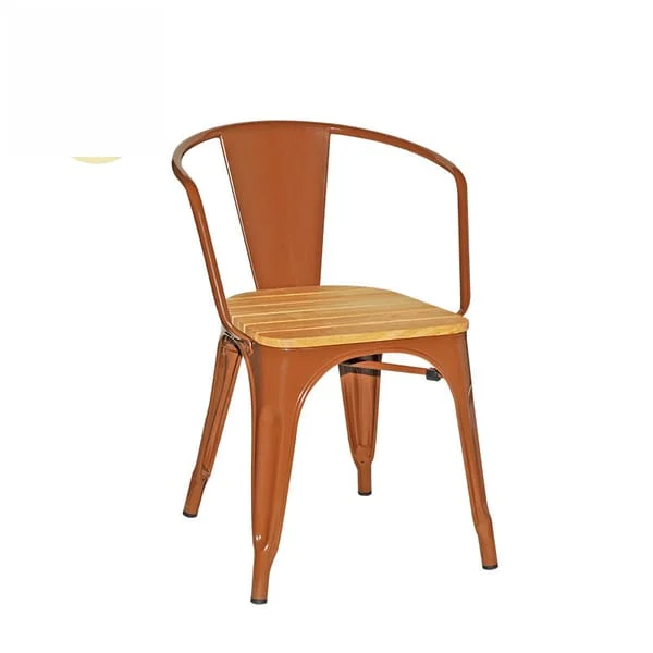 Industrial Style Metal Café Chair