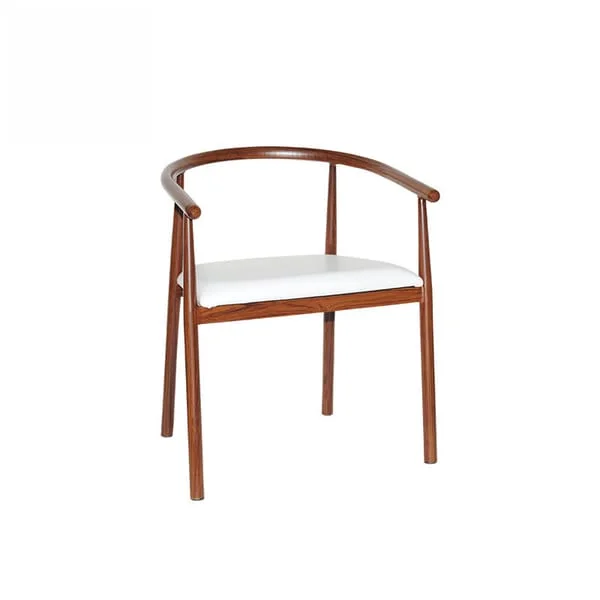 Simple Wooden Frame Armchair