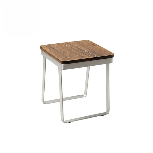 Simple Industrial Square Side Table