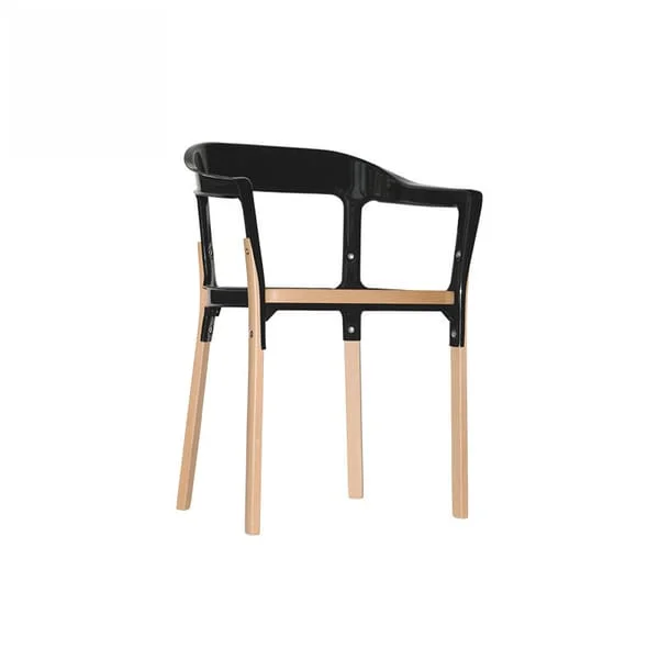 Minimalist Black Frame Side Chair