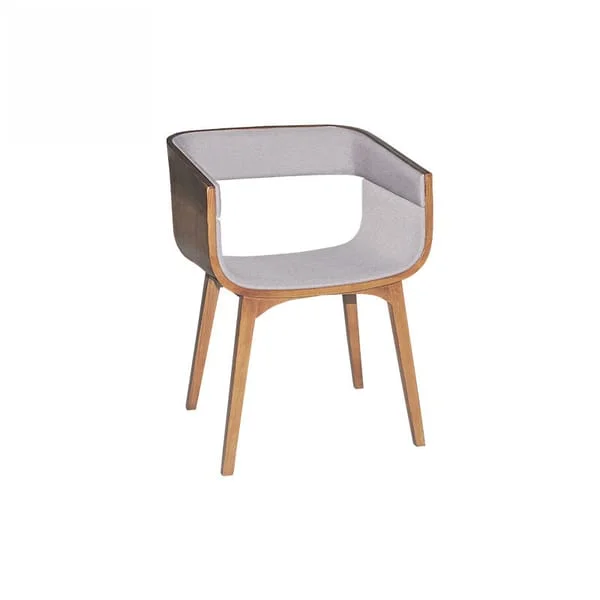 Modern Geometric Design Accent Armchair