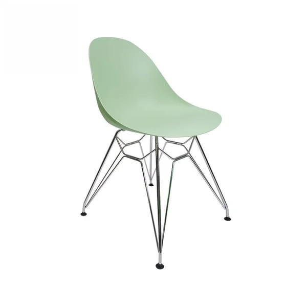 Nordic Style Minimalist Metal Leg Chair