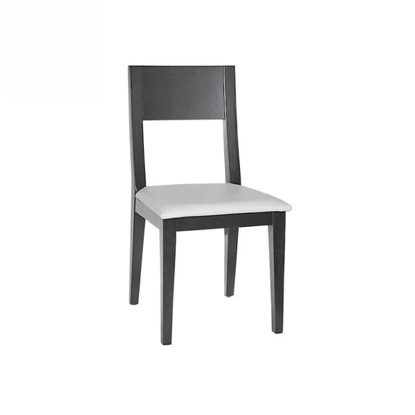 Contemporary Grey Upholstered Side Chair