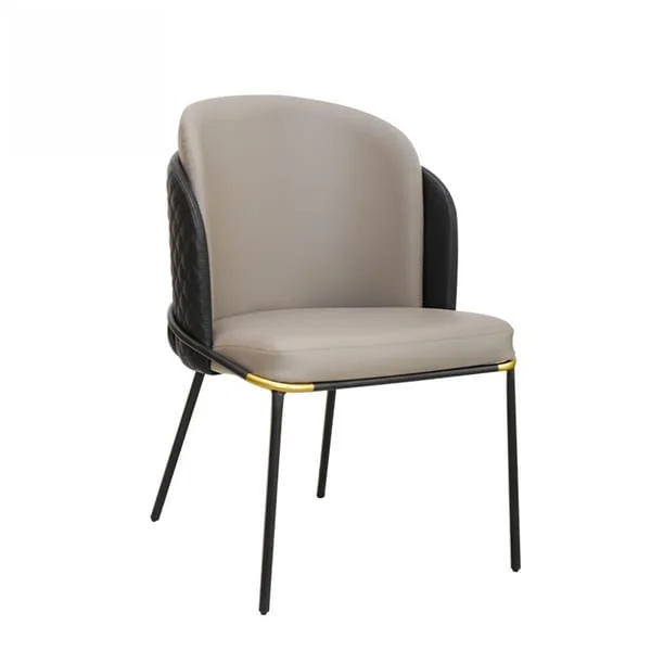 Modern Padded Grey Executive Armchair