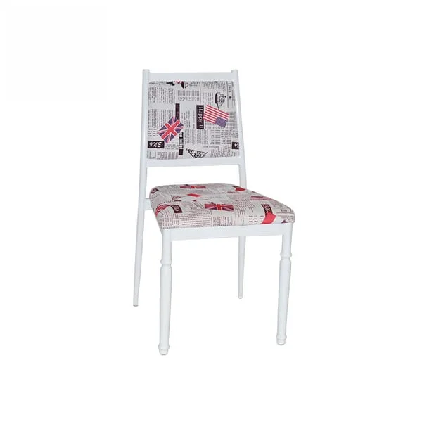 Modern Patterned Back Dining Chair