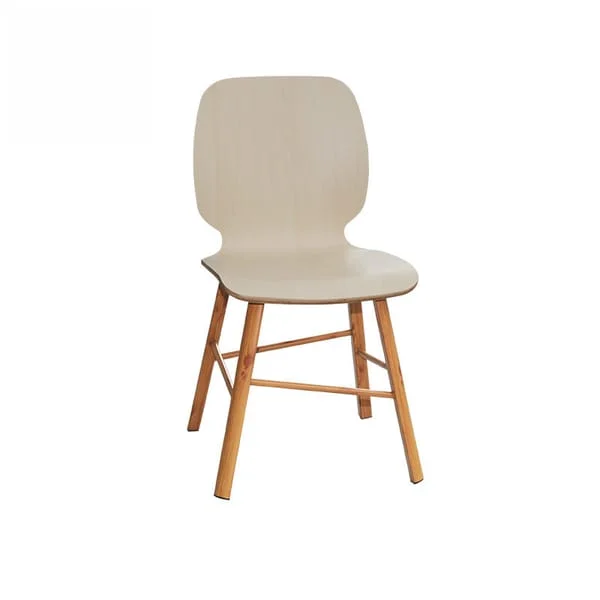 Simple Nordic Style Wooden Dining Chair