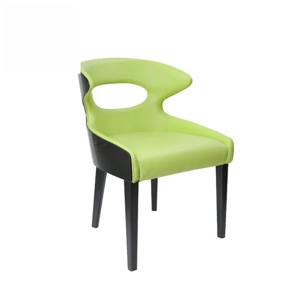Ergonomic Lime Green Accent Chair