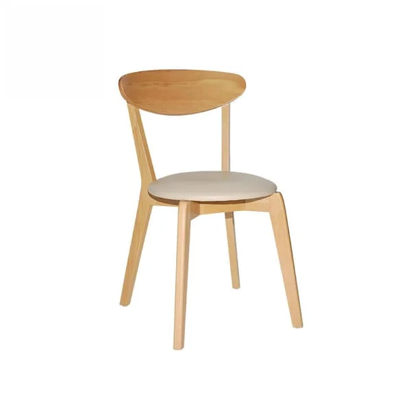 Contemporary Light Wood Dining Chair