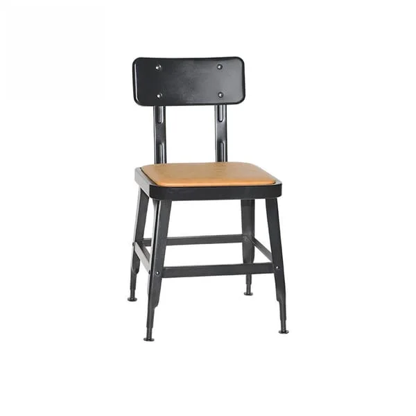 Industrial Two-Tone Dining Chair