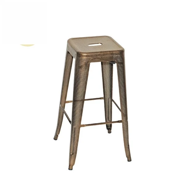 Rustic Tall Wood Bar Stool