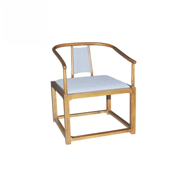 Nordic Solid Wood Frame Armchair