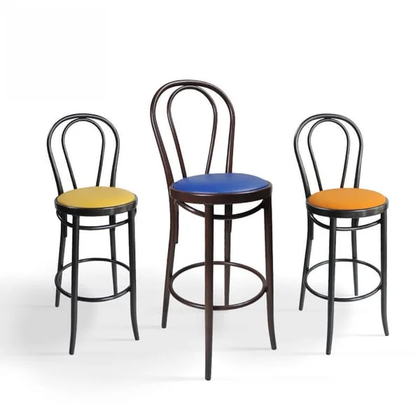 Set of Three Modern Bar Stools
