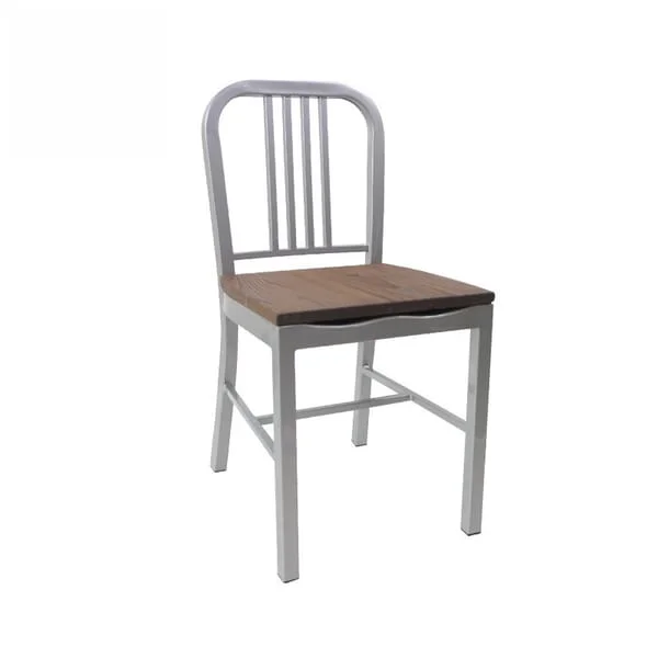 Industrial Metal Frame Café Chair