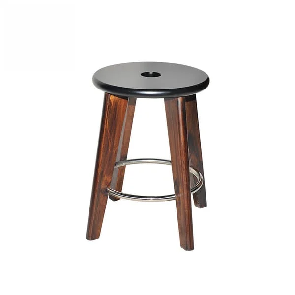 Solid Wood Swivel Bar Stool