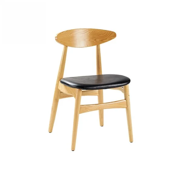 Nordic Style Oak Wood Dining Chair