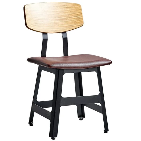 Burger shop metal chair