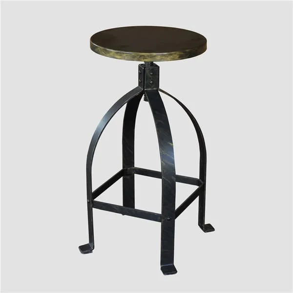 Vintage Industrial Swivel Stool