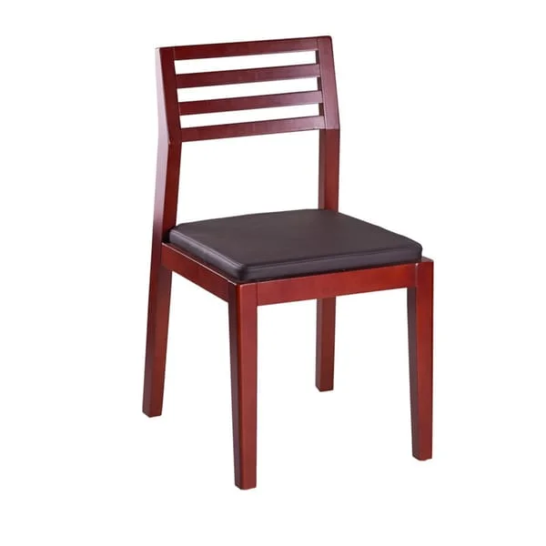 Classic Slatted Wood Chair