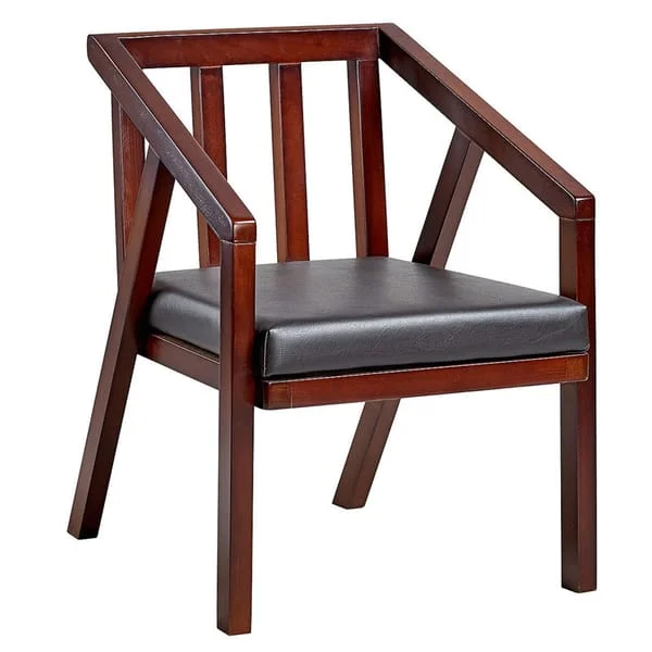 Modern Windsor Chair Variation / Solid Wood Dining Armchair