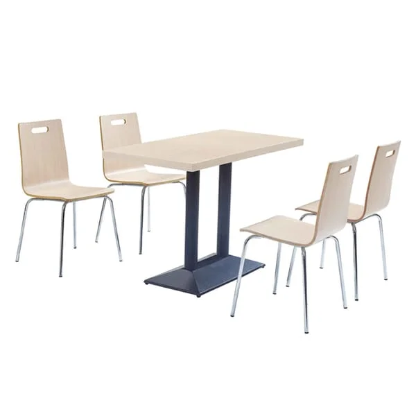 Fast food tables and chairs