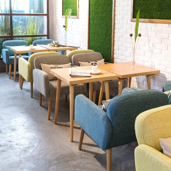 Cafe tables and chairs