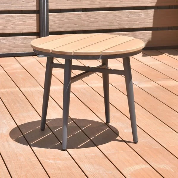 Plastic wood table