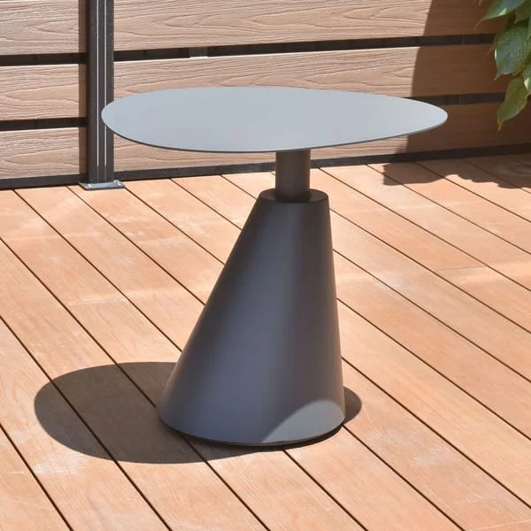 Leaning Tower Aluminum Alloy Coffee Table