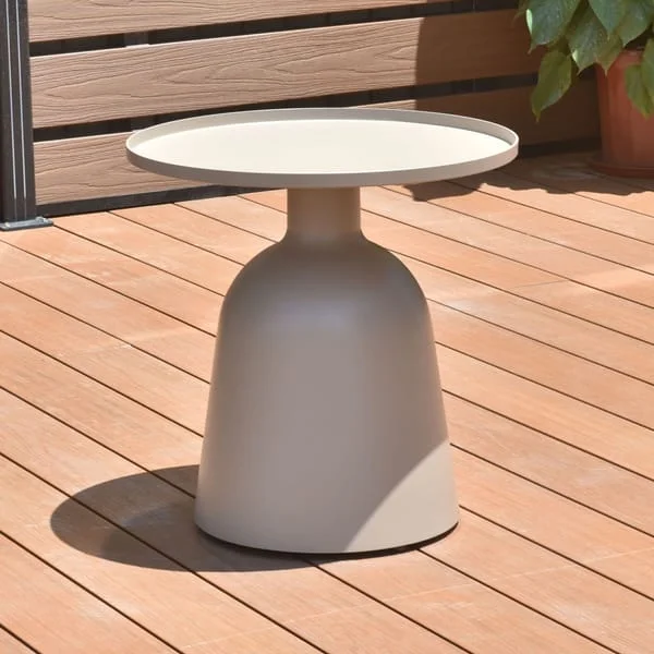 Aluminum coffee table
