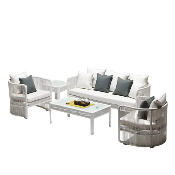 Outdoor patio sofa combination