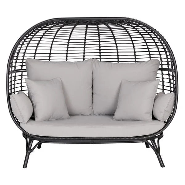 Rattan outdoor leisure bird cage sofa
