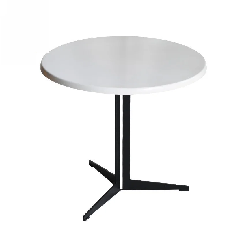 Artificial stone round table