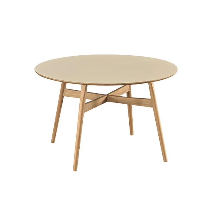 Solid wood round table customization