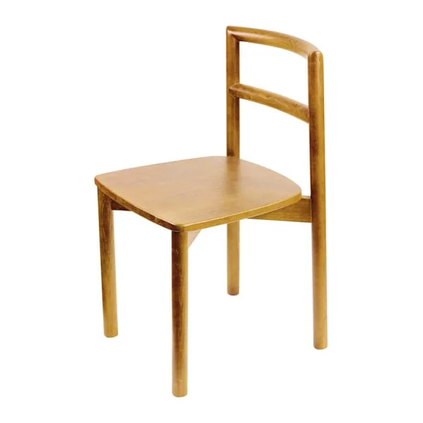 Minimal Ladder-Back Café Chair