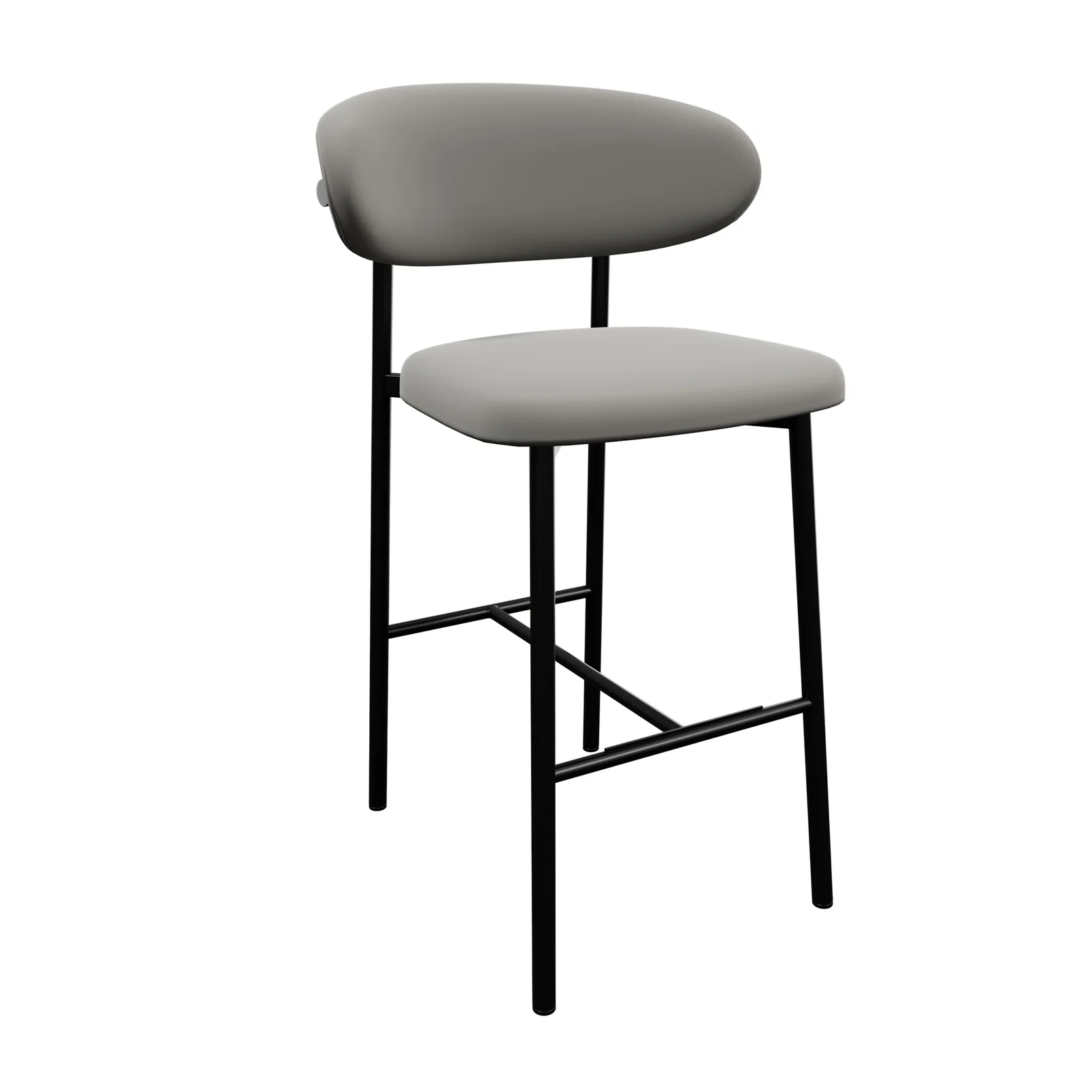 Modern Grey Counter Stool