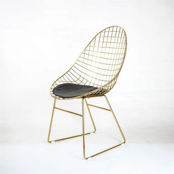 Oval Wire-Back Restaurant Dining Chair