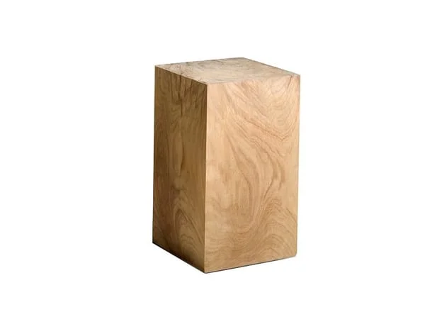 Square Block Side Table for Outdoor Lounges